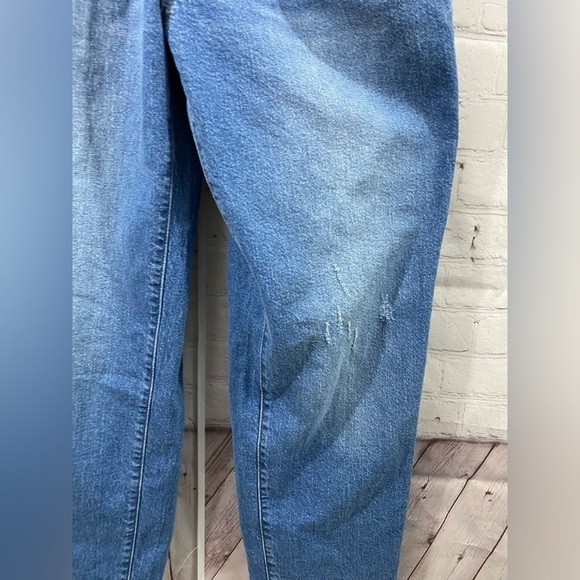 Isabell Maternity Jeans 90’s Straight Womens Size over-the-belly crossover panel - Picture 5 of 6